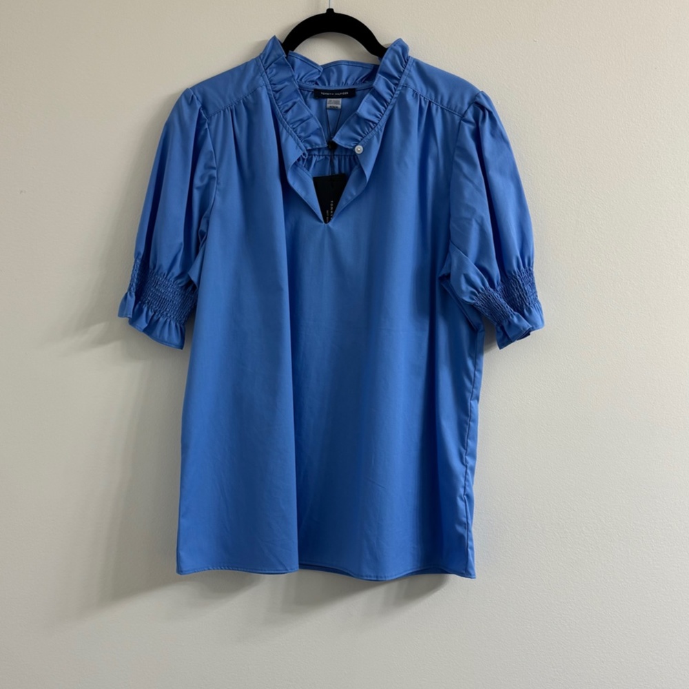Tommy Hilfiger Blue Short Sleeve Shirt